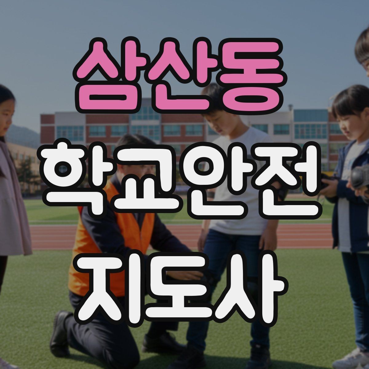 삼산동 학교안전지도사 자격증 하굣길 혼잡 시간대 운영 요령