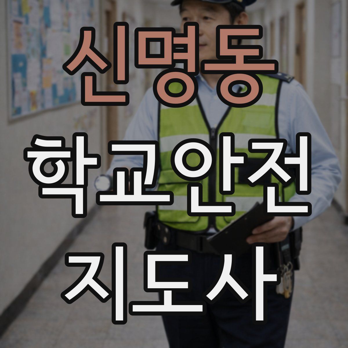 신명동 학교안전지도사 자격증