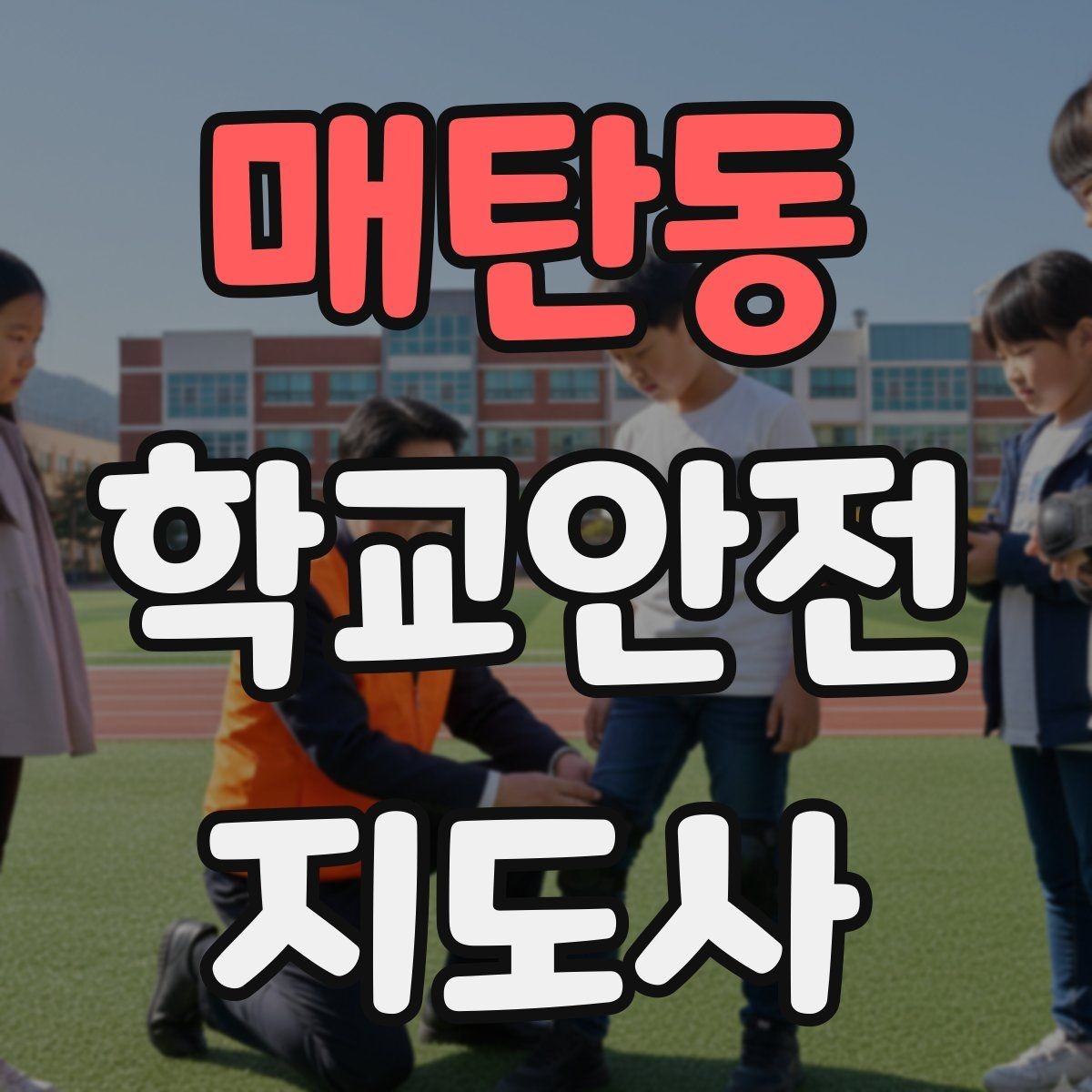 매탄동 학교안전지도사 자격증 놀이 중 충돌 사고를 줄이는 방법
