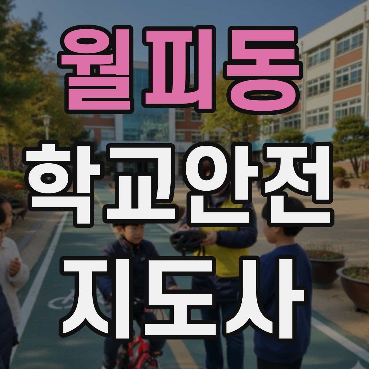 월피동 학교안전지도사 자격증 통학버스 학원차량 승하차 안전 지도