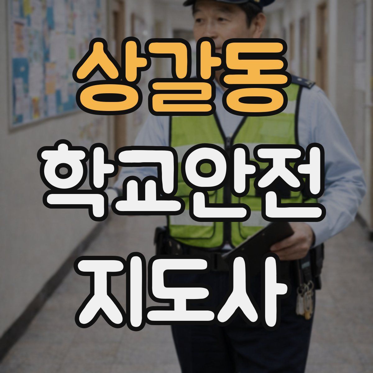 상갈동 학교안전지도사 자격증