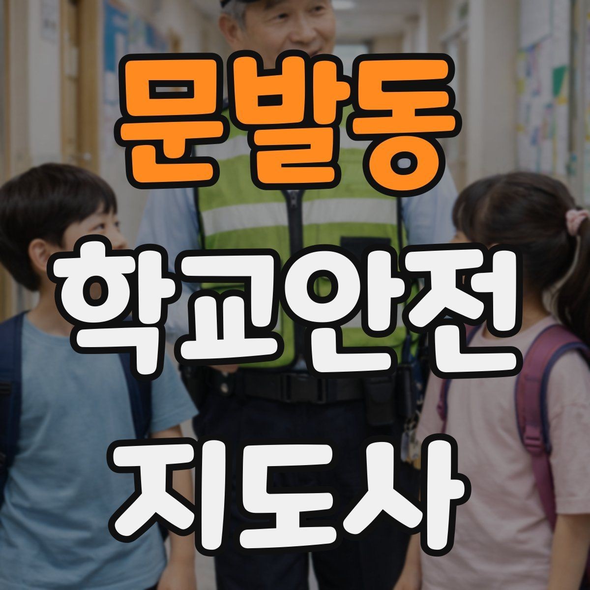 문발동 학교안전지도사 자격증 안내 멘트는 짧고 분명해야 하는 이유