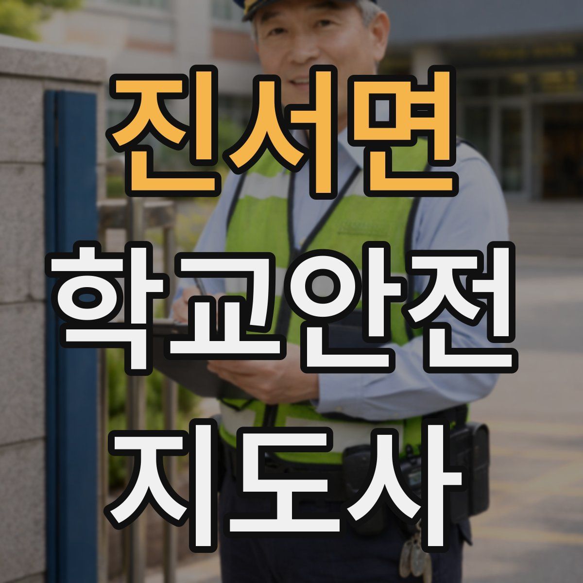 진서면 학교안전지도사 자격증