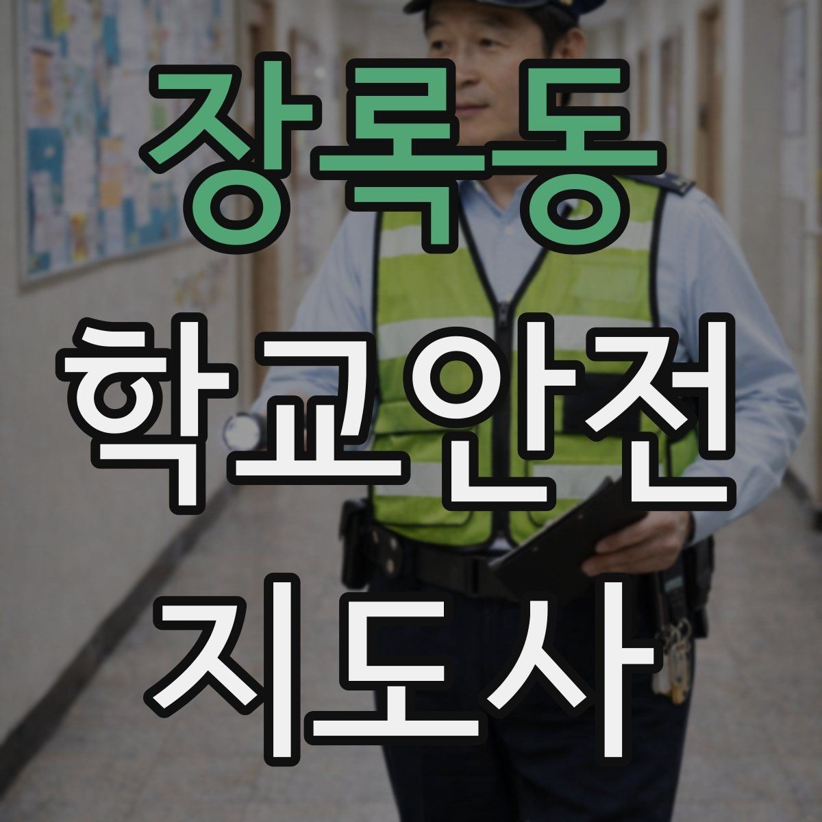 장록동 학교안전지도사 자격증 책상 의자 배치로 부딪힘을 줄이는 방법