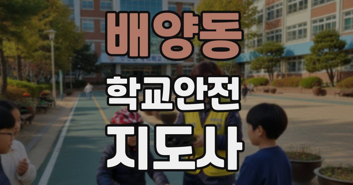 배양동 학교안전지도사 자격증