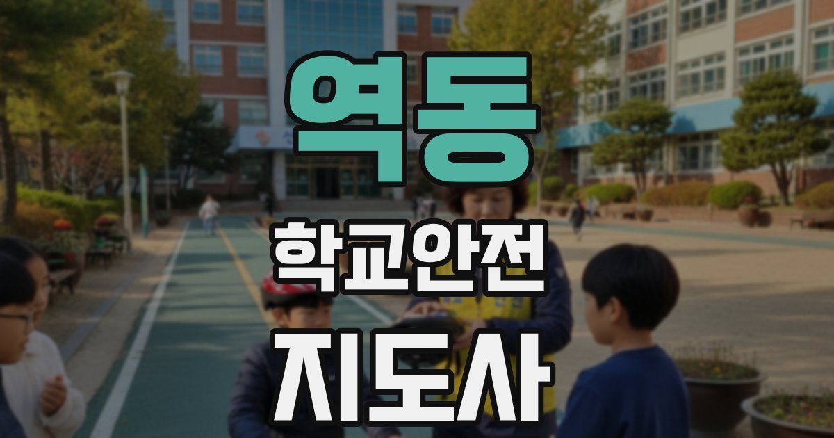 역동 학교안전지도사 자격증