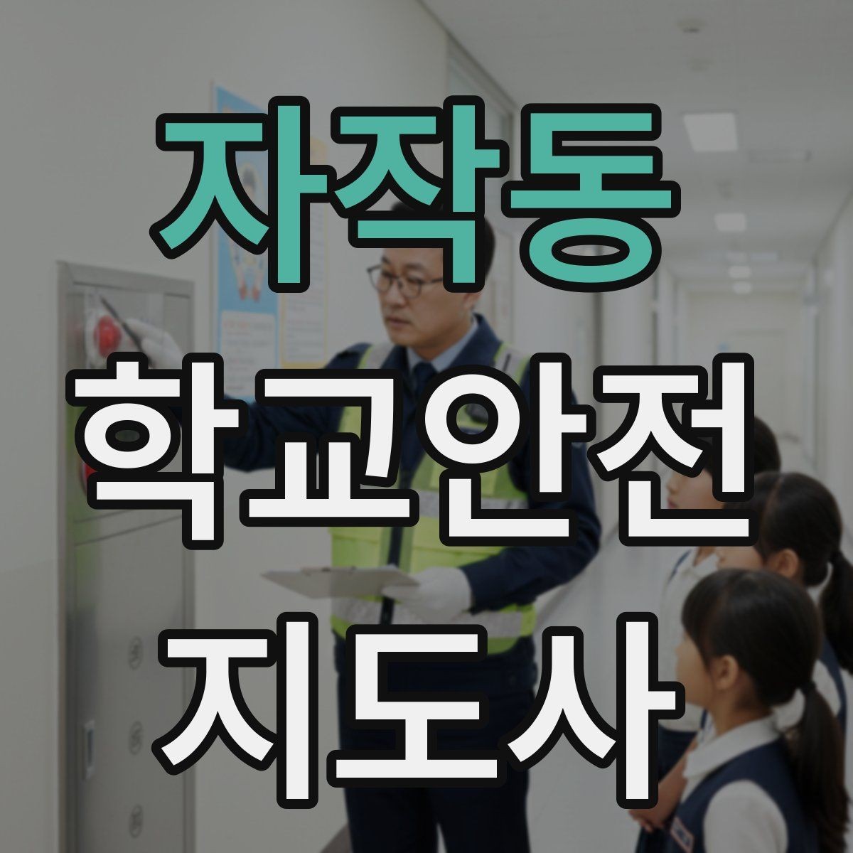 자작동 학교안전지도사 자격증 학원 차량이 몰리는 시간대 주의사항