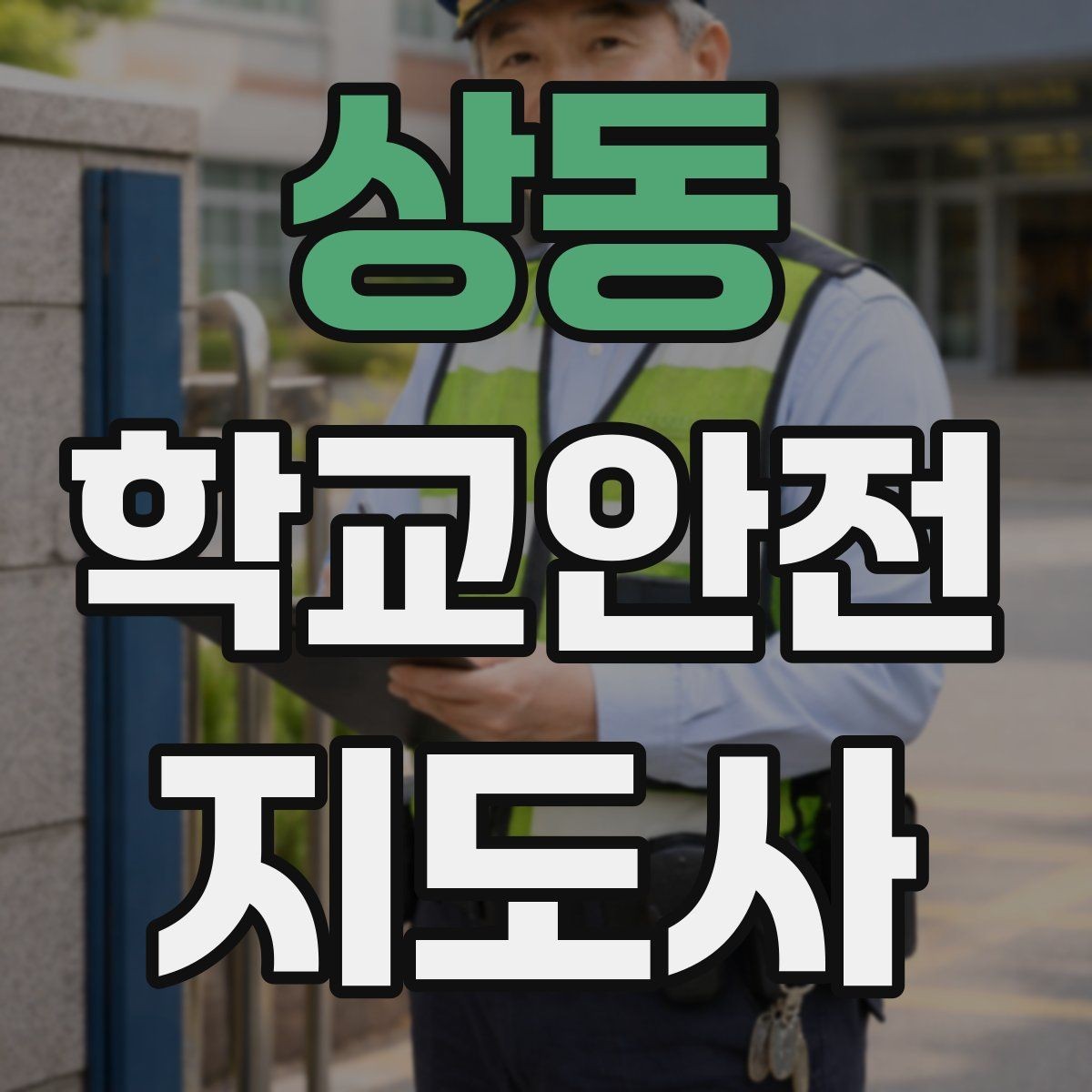 상동 학교안전지도사 자격증 지진 대피 훈련에서 주의할 점