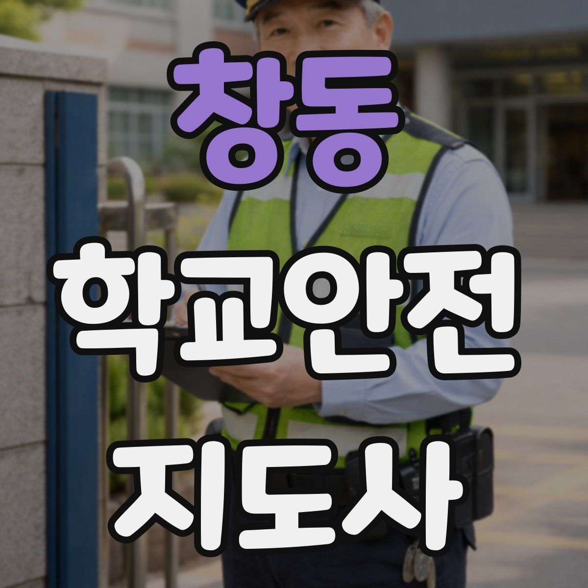 창동 학교안전지도사 자격증