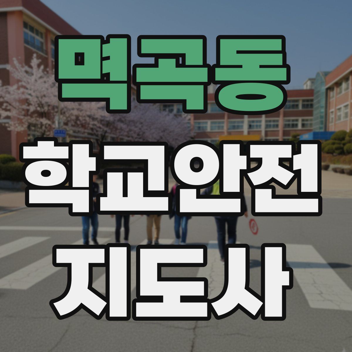 멱곡동 학교안전지도사 자격증