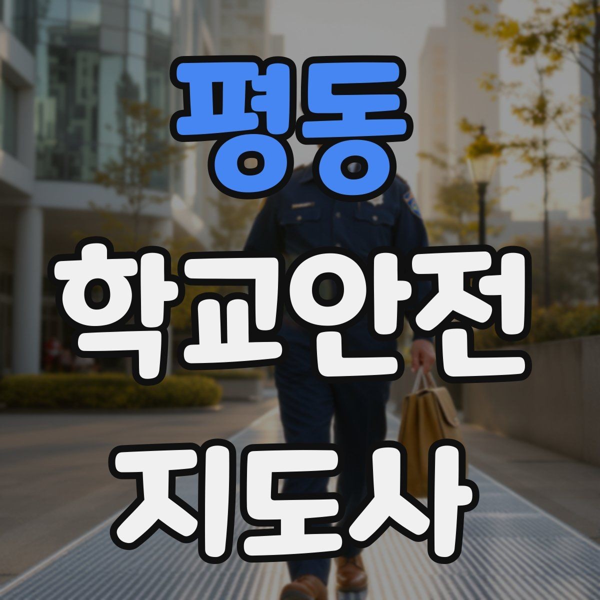 평동 학교안전지도사 자격증 학교폭력 예방 관점에서의 역할