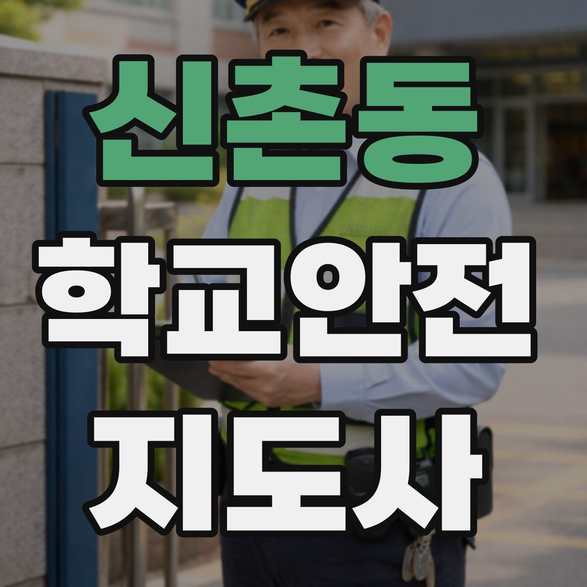 신촌동 학교안전지도사 자격증