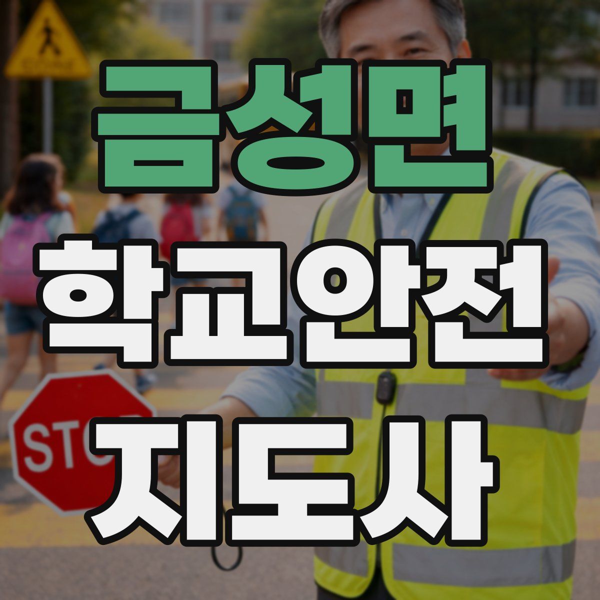 금성면 학교안전지도사 자격증