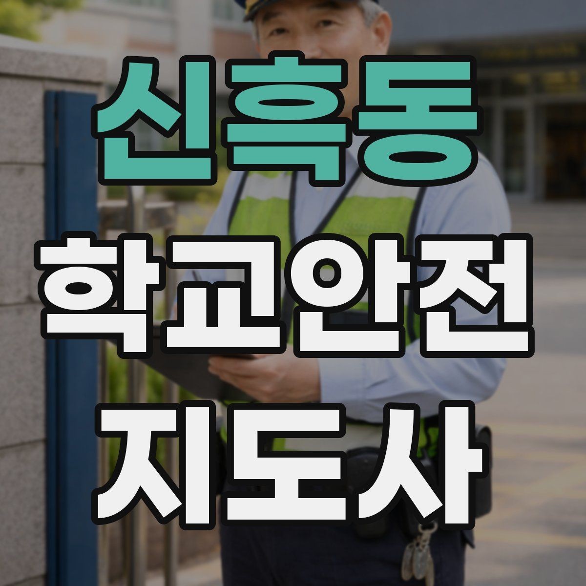 신흑동 학교안전지도사 자격증 역할극으로 교통안전 습관 만드는 방법