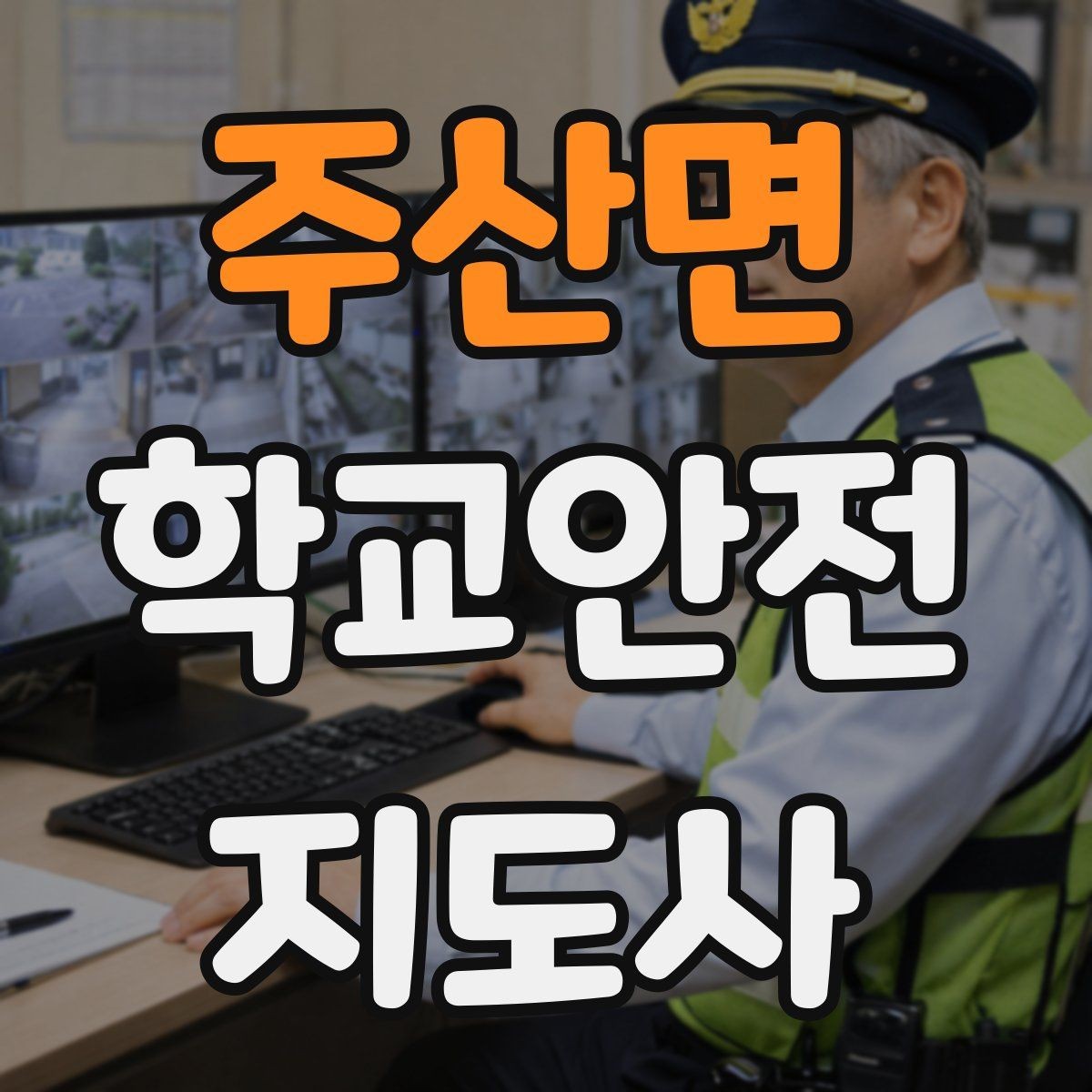 주산면 학교안전지도사 자격증 정류장 대기 줄서기 지도 실전 요령