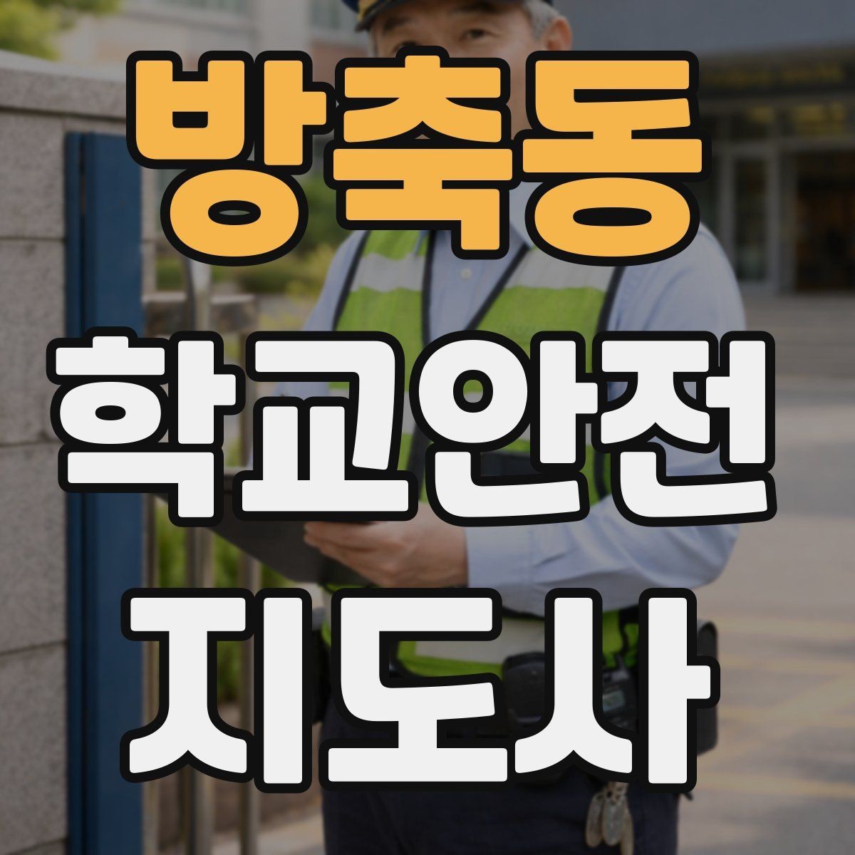 방축동 학교안전지도사 자격증 울고 있는 학생을 안정시키는 방법
