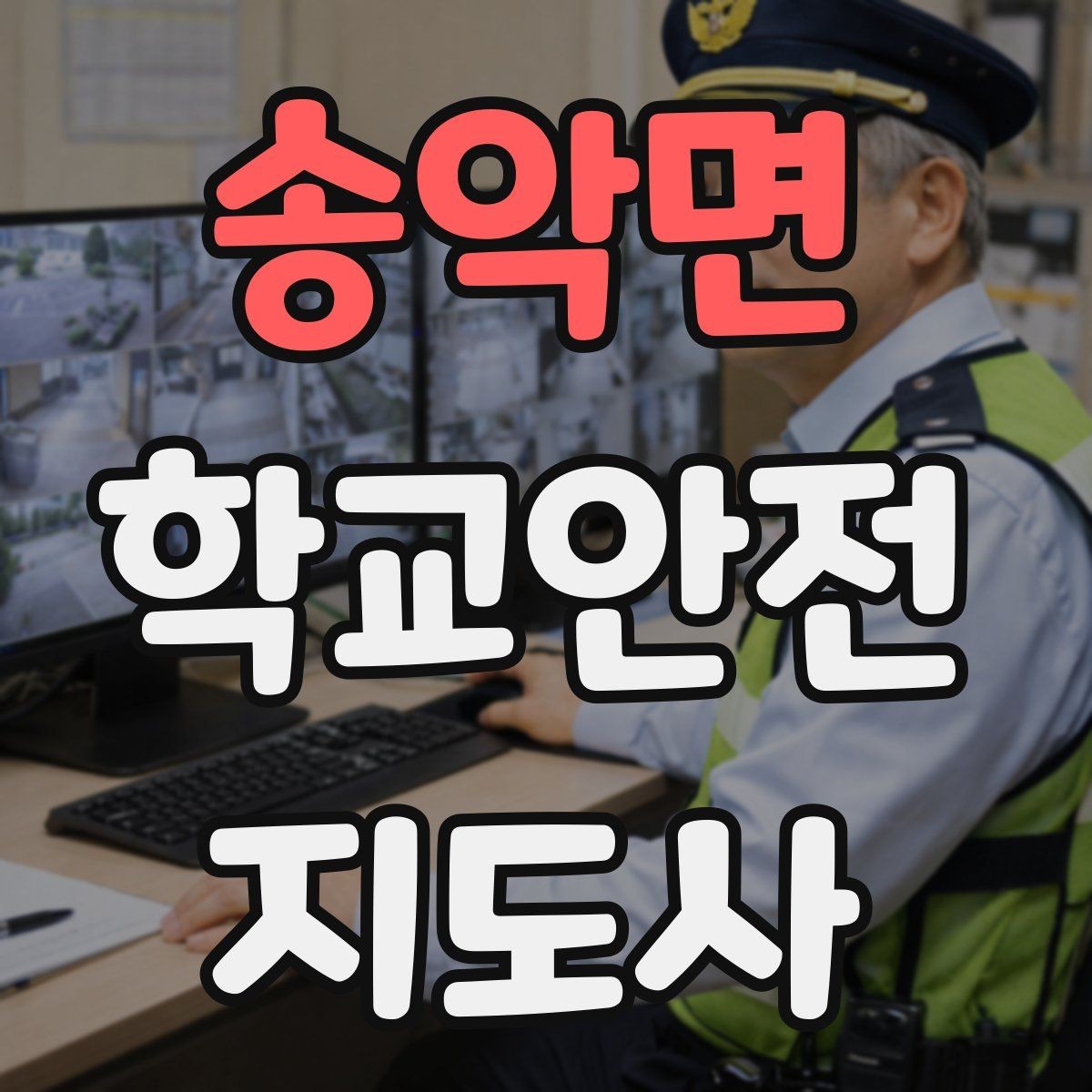 송악면 학교안전지도사 자격증 한파에 등하교 안전을 지키는 준비물