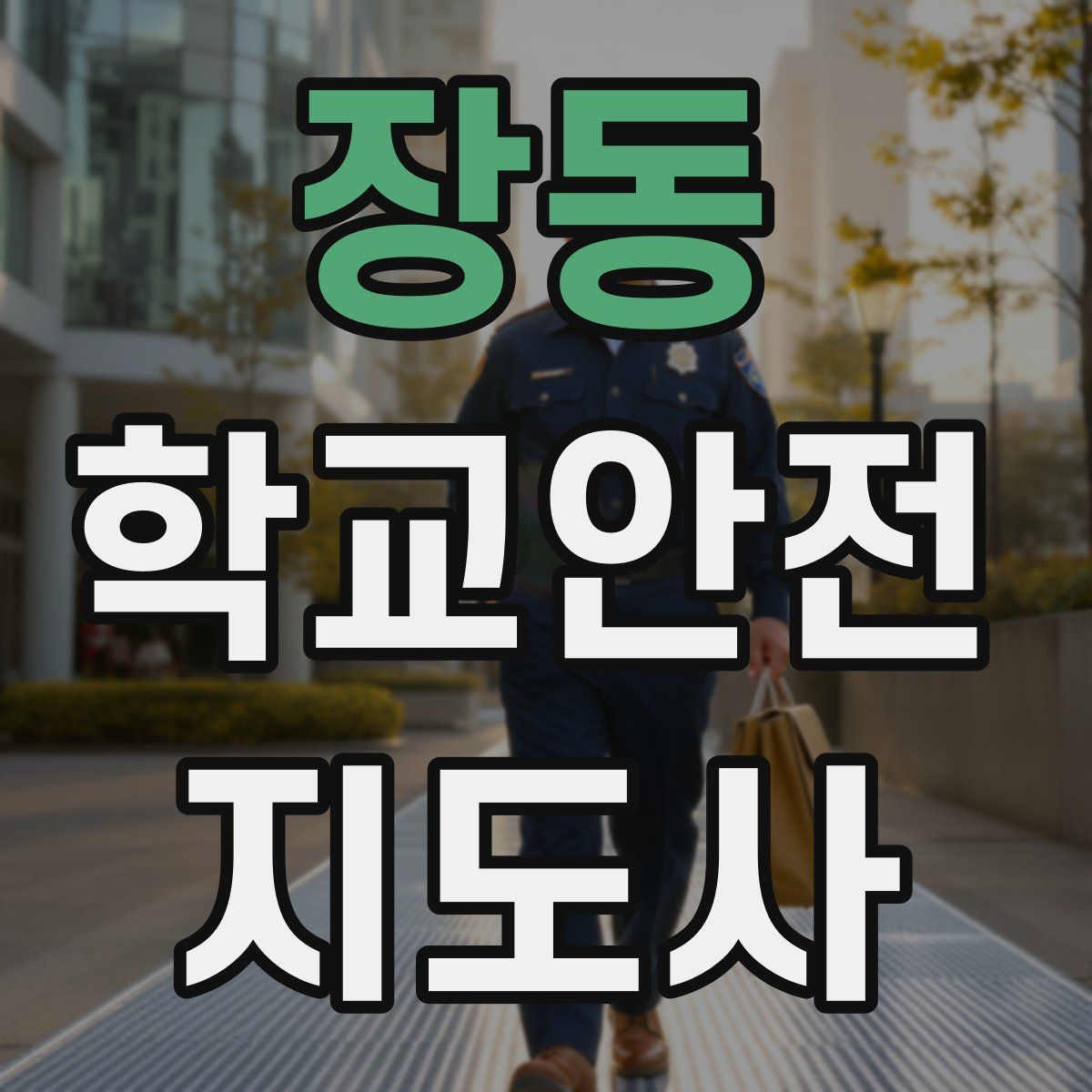 장동 학교안전지도사 자격증