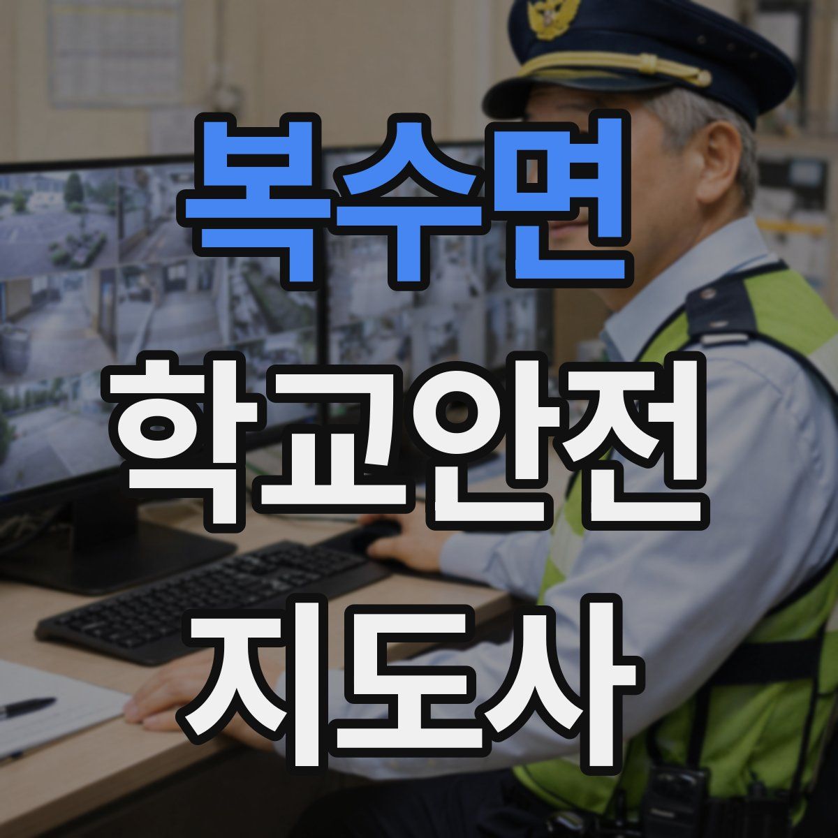 복수면 학교안전지도사 자격증