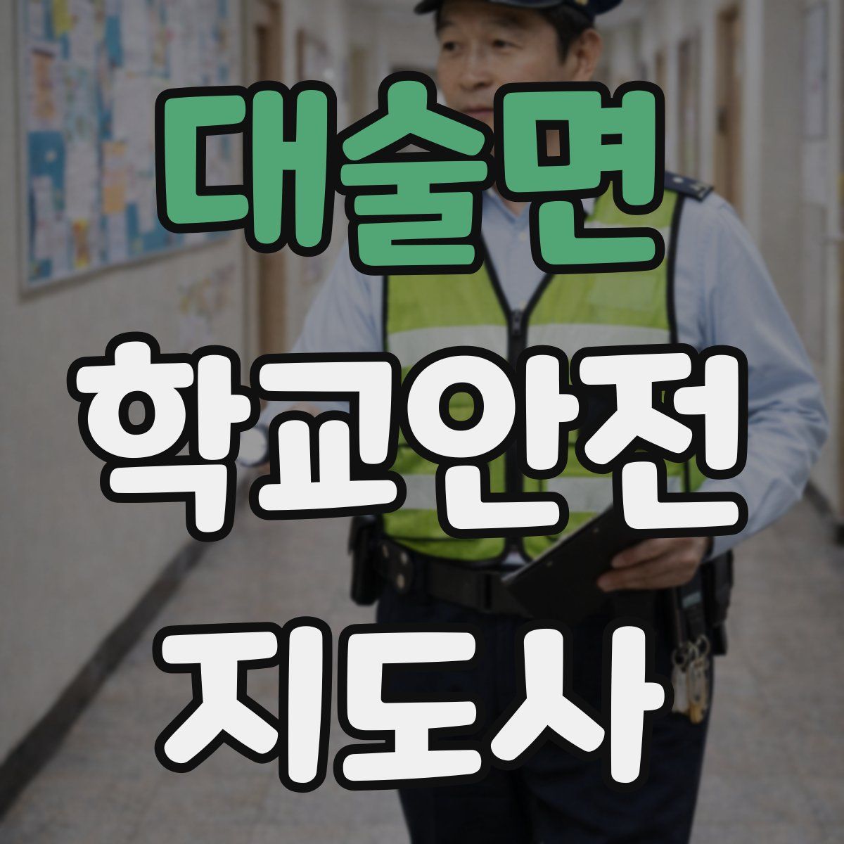 대술면 학교안전지도사 자격증