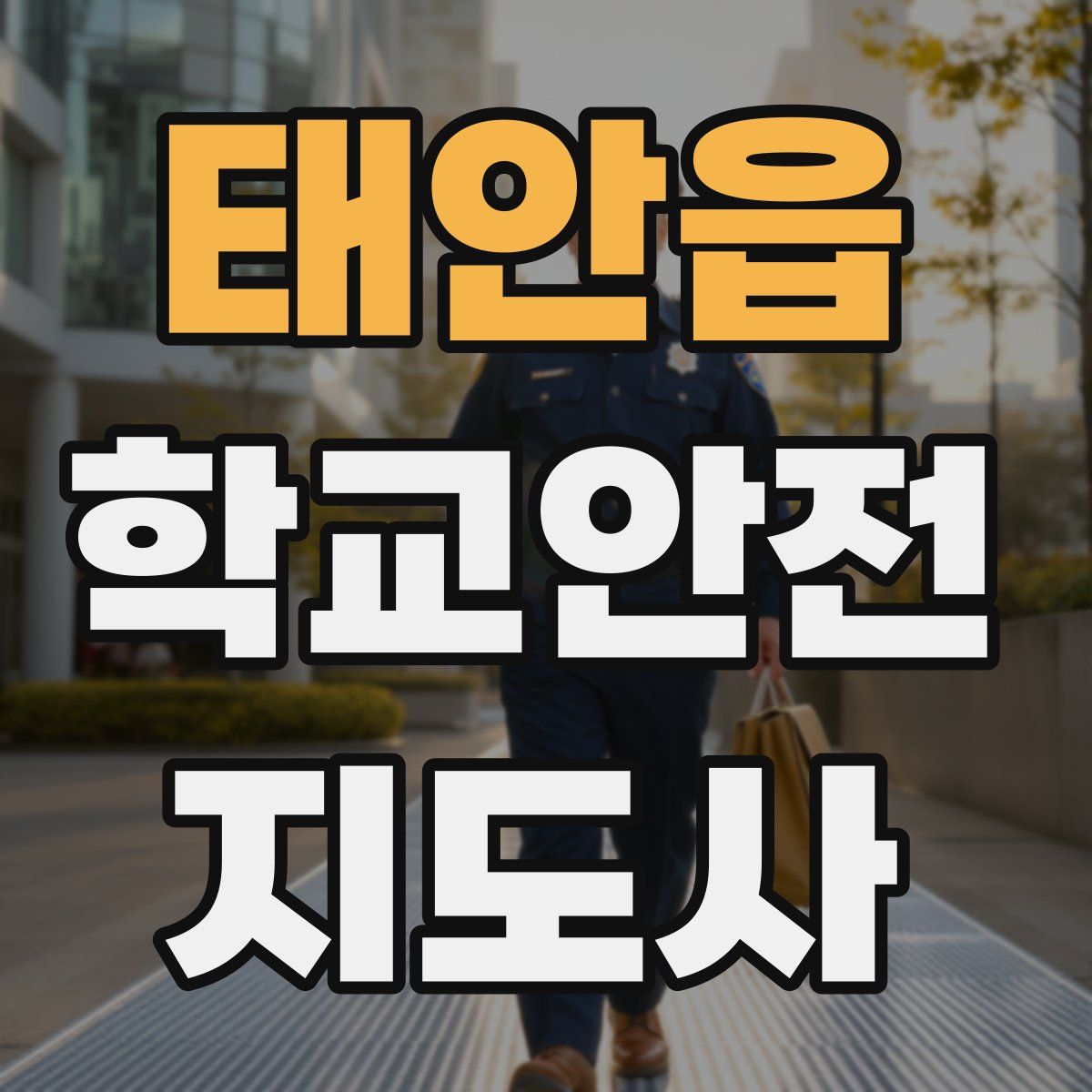 태안읍 학교안전지도사 자격증