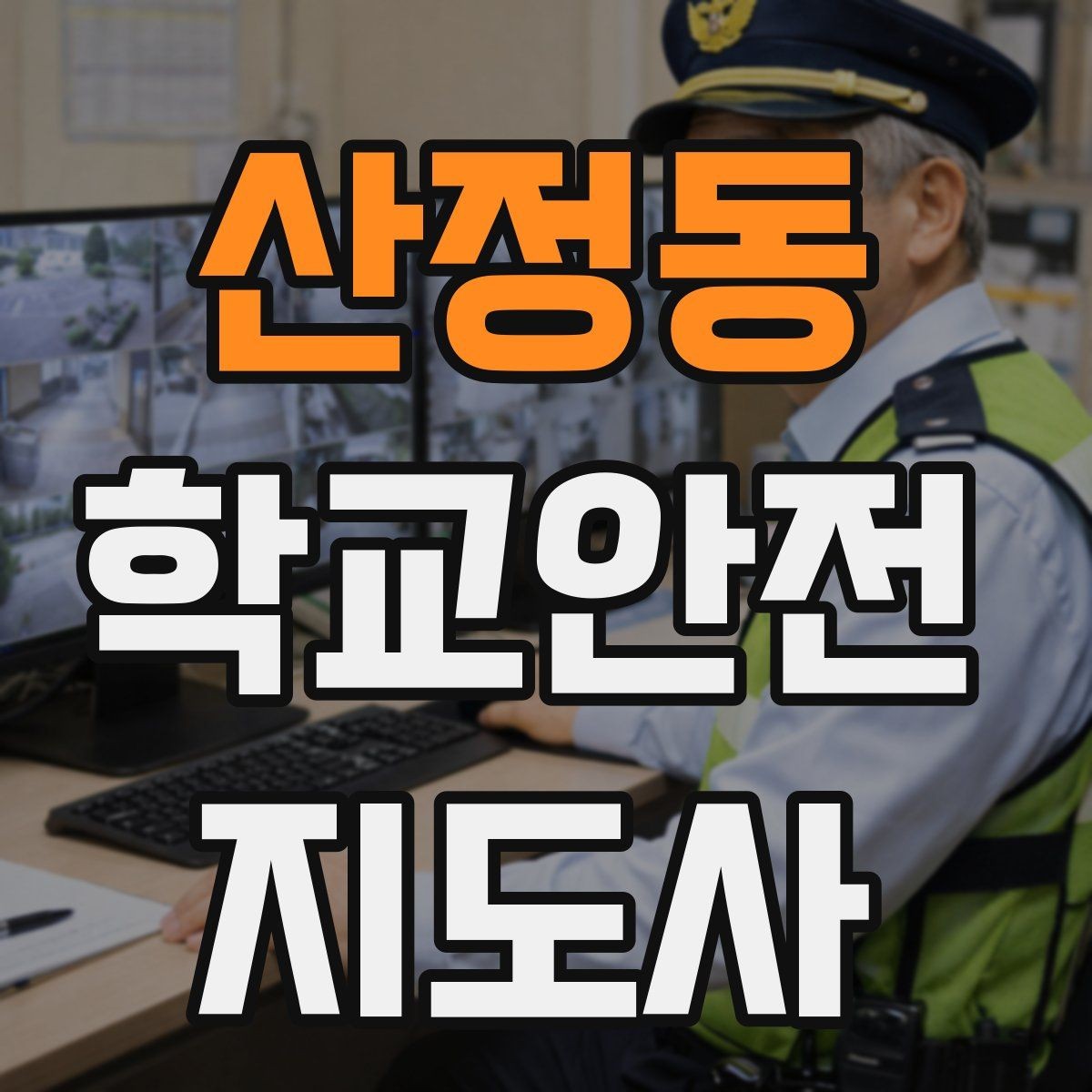 산정동 학교안전지도사 자격증 등굣길 안전지도에서 가장 중요한 한 가지