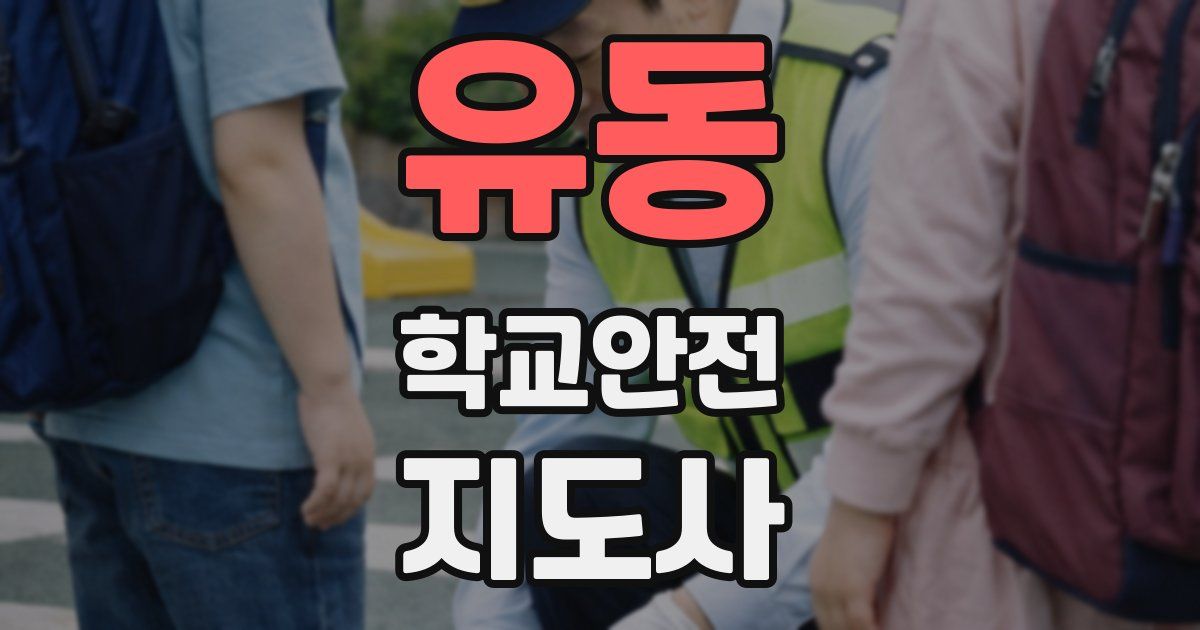 유동 학교안전지도사 자격증