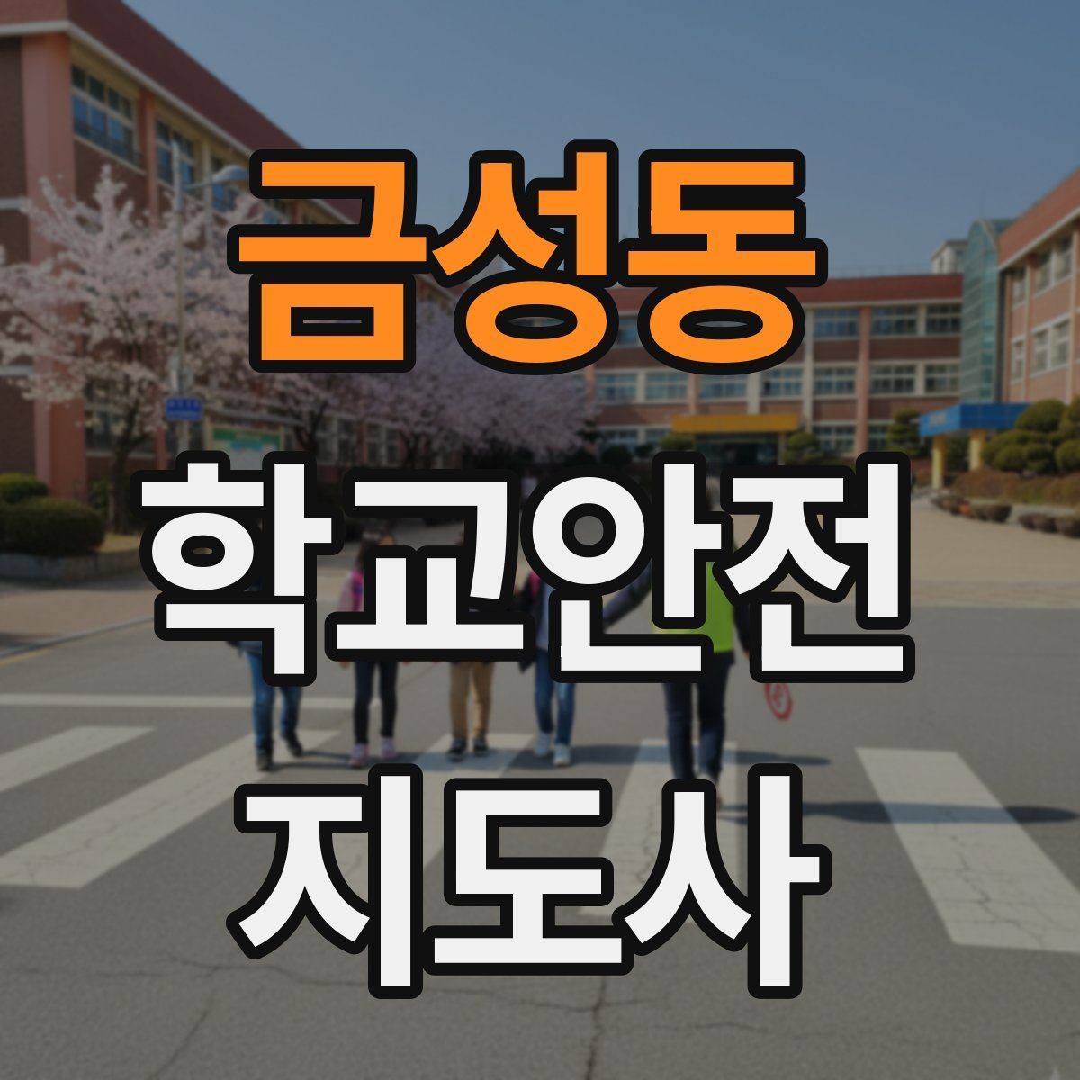 금성동 학교안전지도사 자격증 외부인 출입 상황에서의 대응 원칙