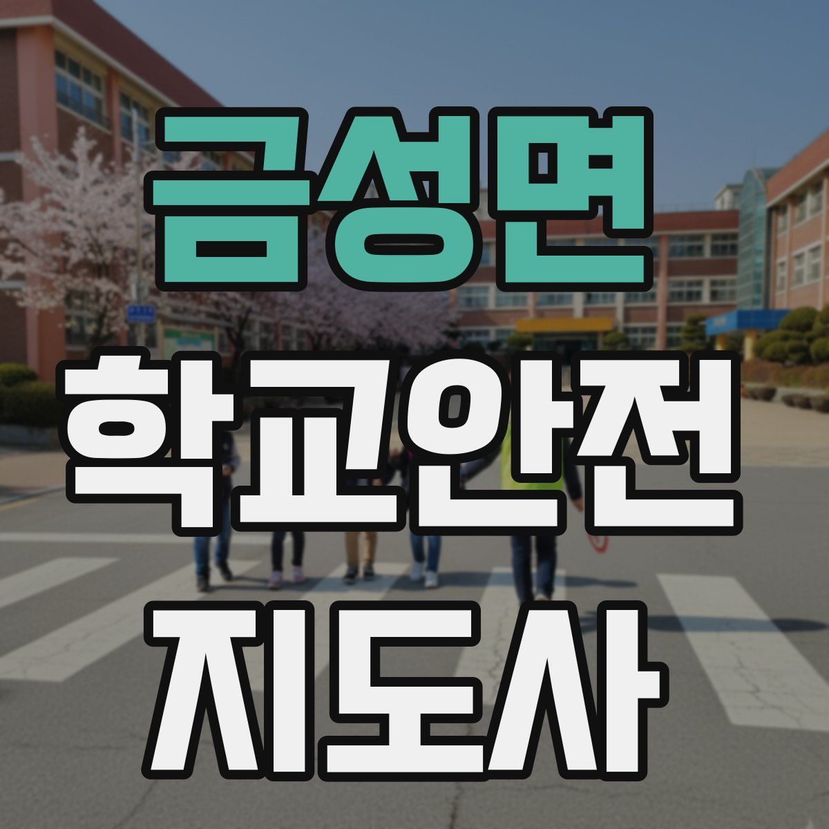 금성면 학교안전지도사 자격증