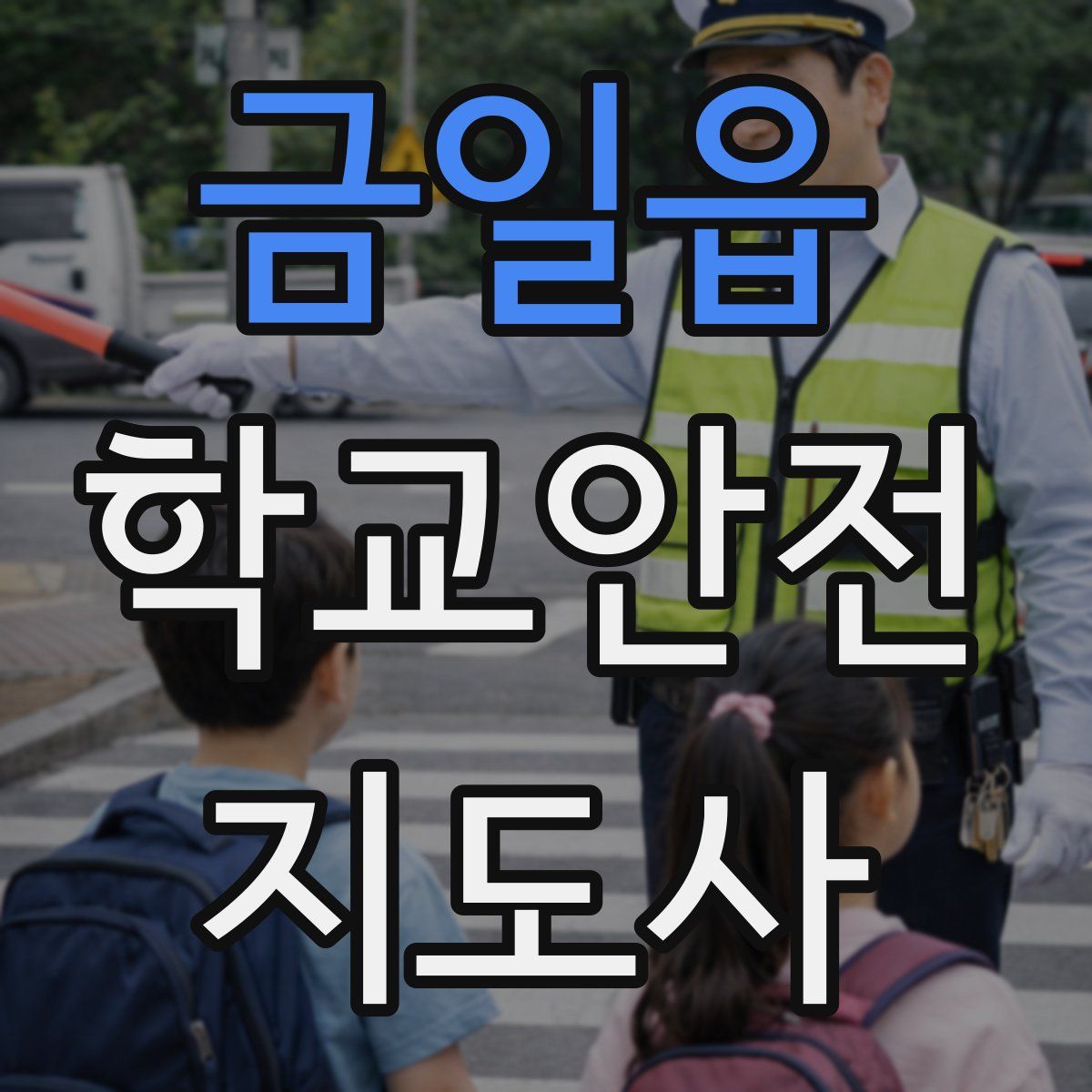 금일읍 학교안전지도사 자격증