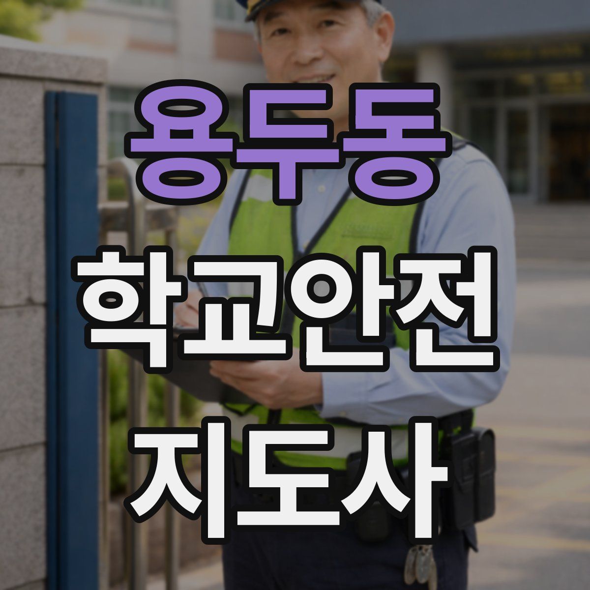 용두동 학교안전지도사 자격증