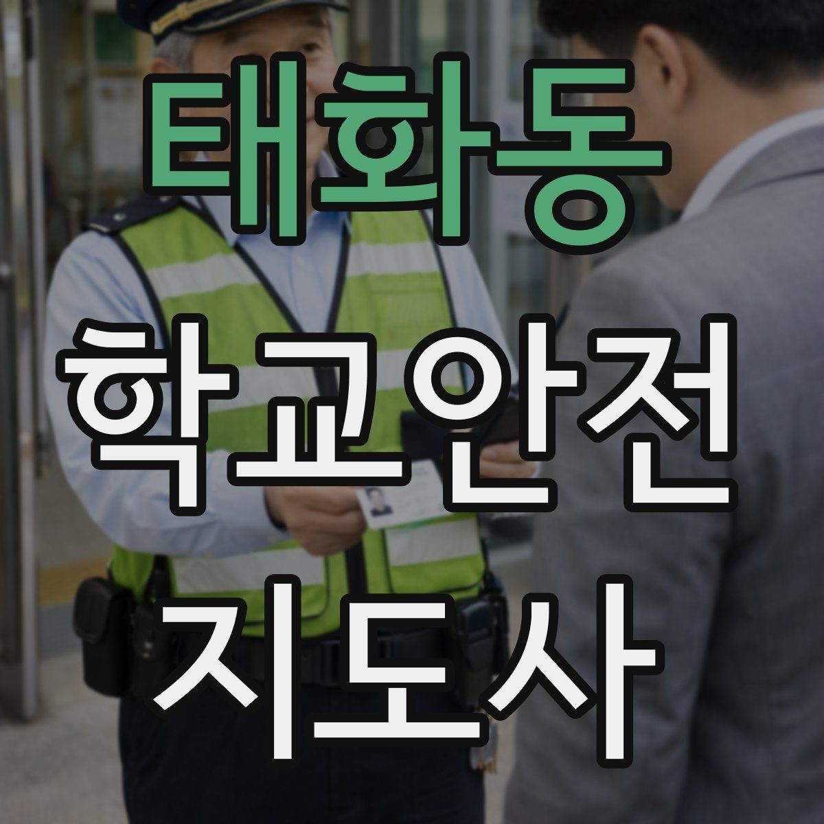 태화동 학교안전지도사 자격증 아이들의 안전을 지키는 말하기