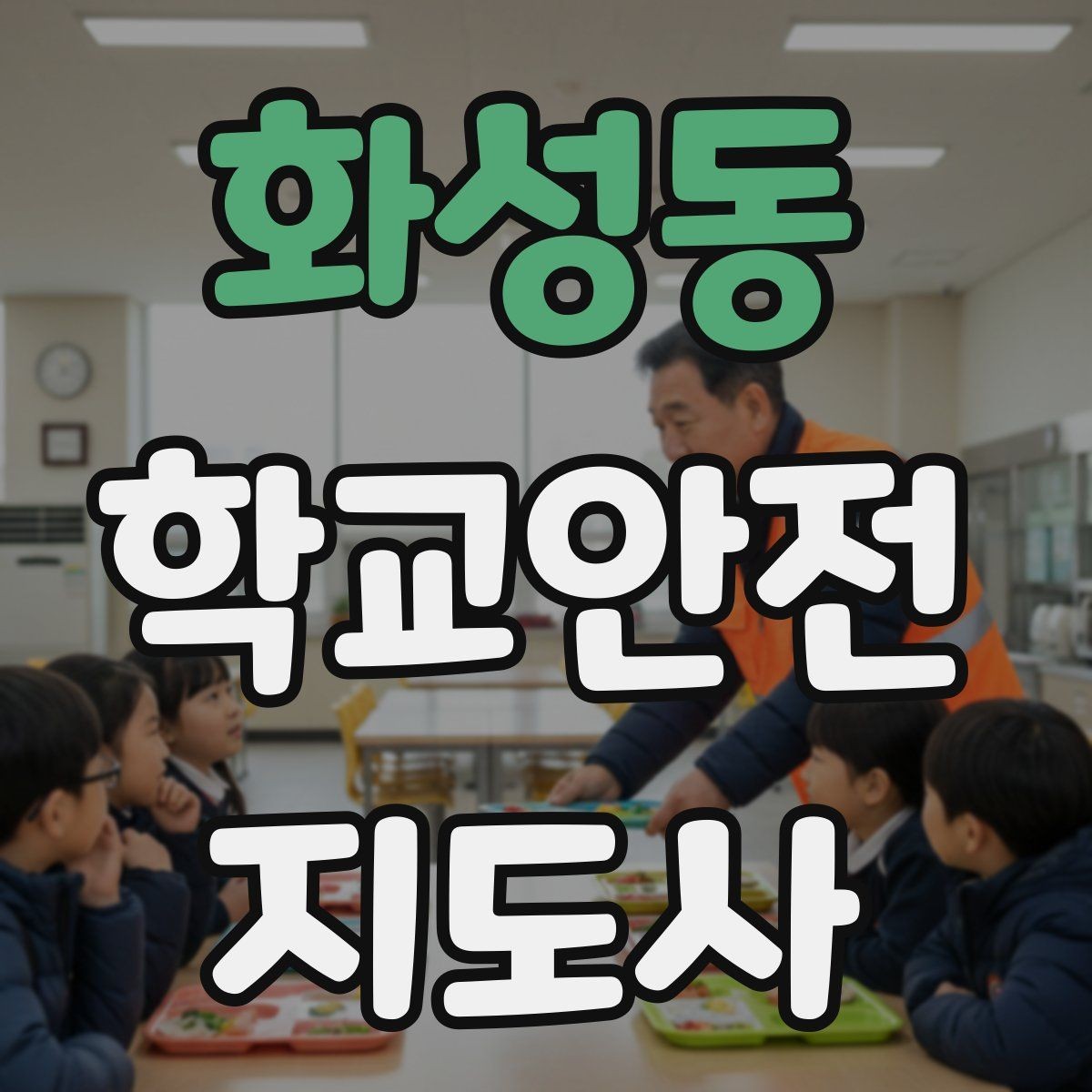 화성동 학교안전지도사 자격증 방과후 활동 이동 시 안전 지도