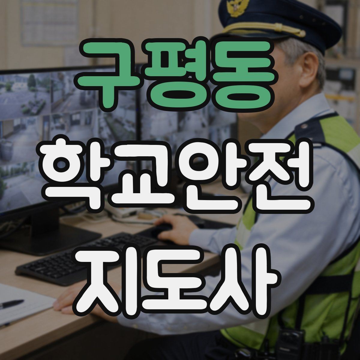 구평동 학교안전지도사 자격증 신학기 등하교 혼잡 대비 요령