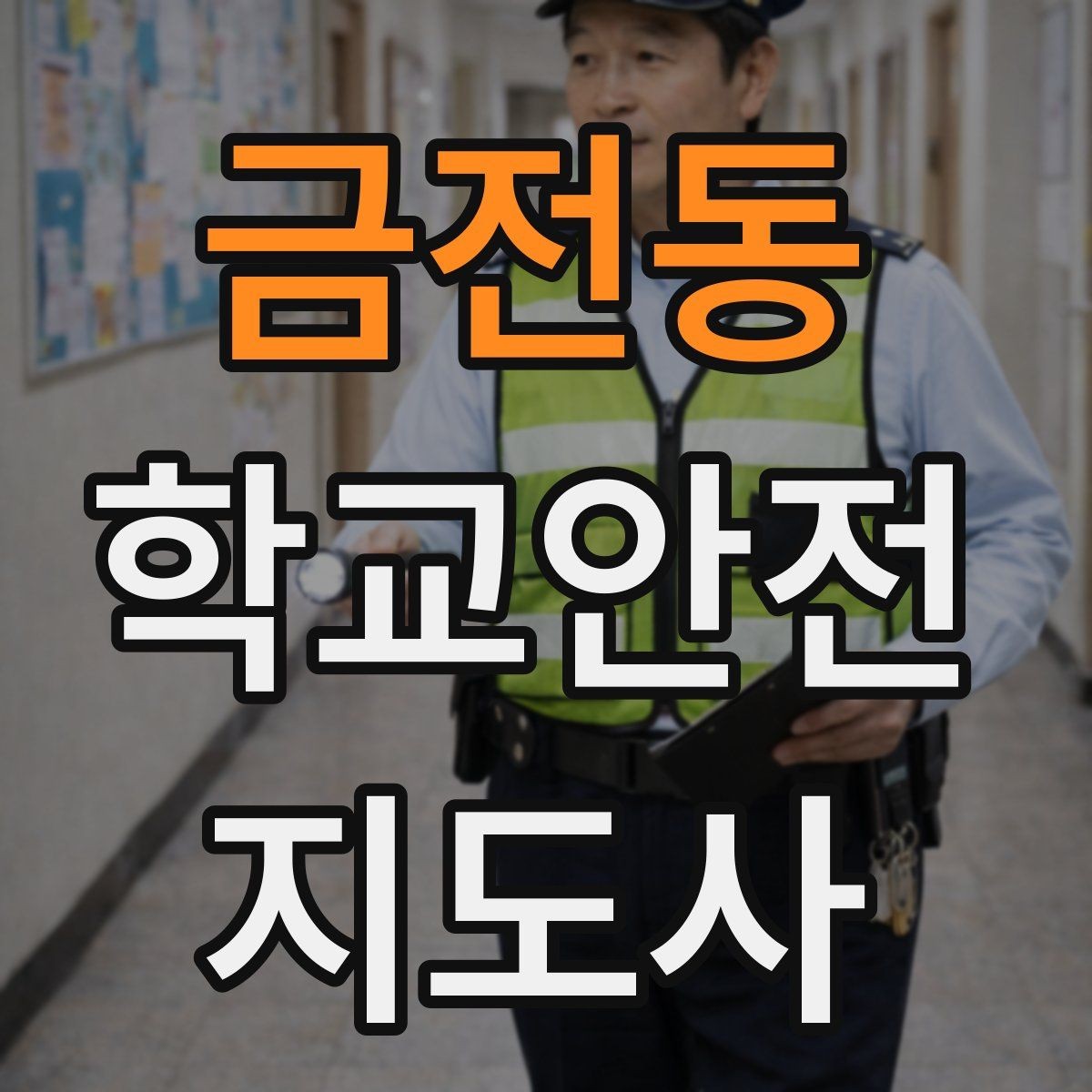 금전동 학교안전지도사 자격증 아이를 다독이는 말 한마디의 힘
