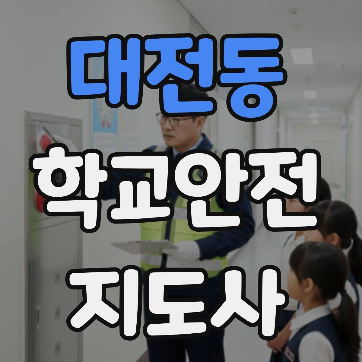 대전동 학교안전지도사 자격증 비상 대피 동선 안내를 쉽게 만드는 법