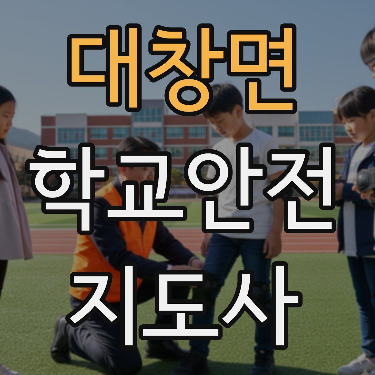 대창면 학교안전지도사 자격증