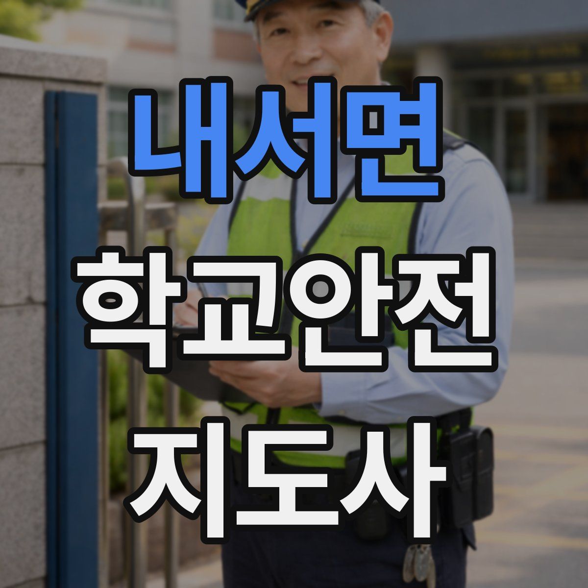 내서면 학교안전지도사 자격증