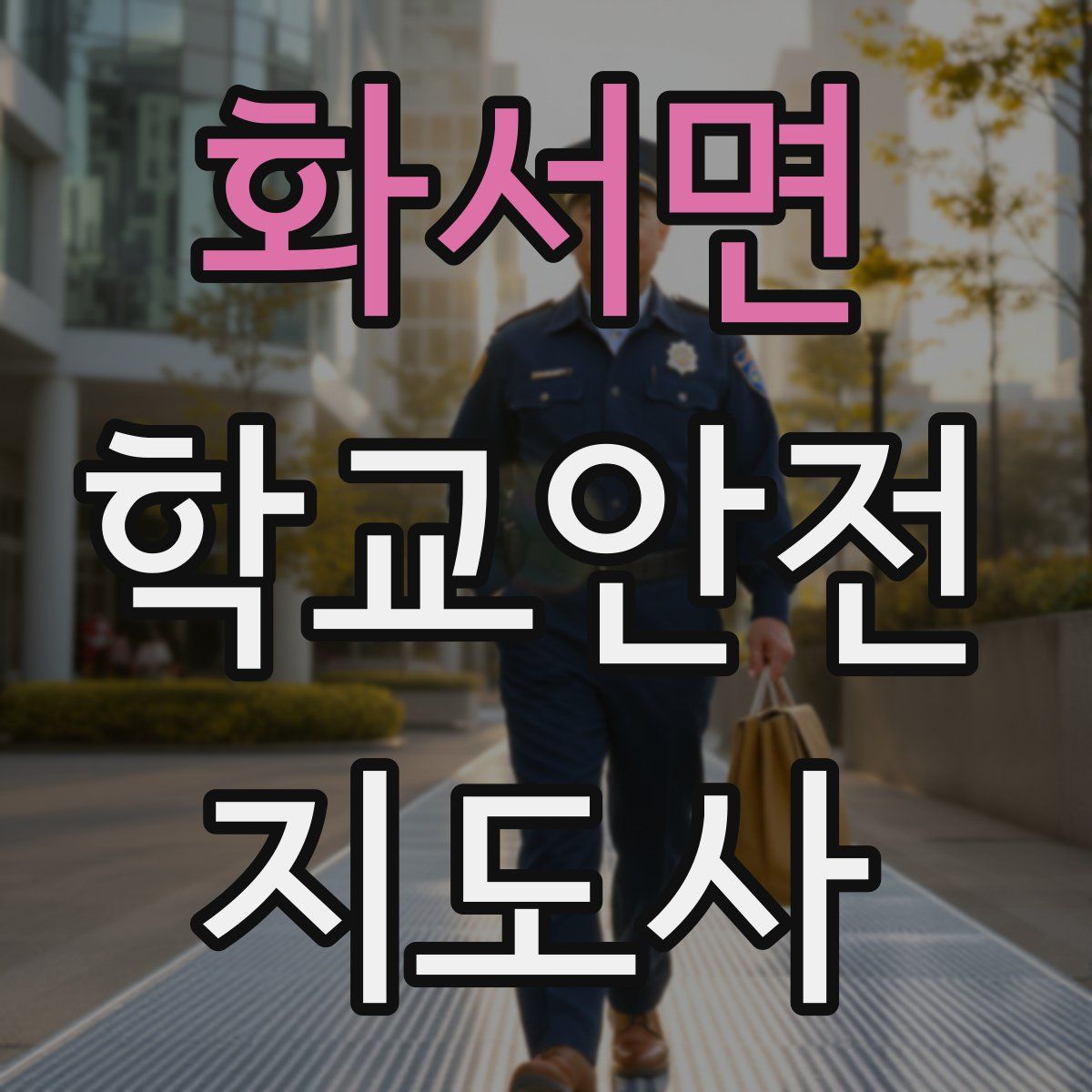 화서면 학교안전지도사 자격증