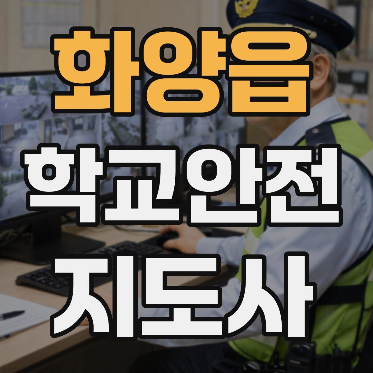 화양읍 학교안전지도사 자격증