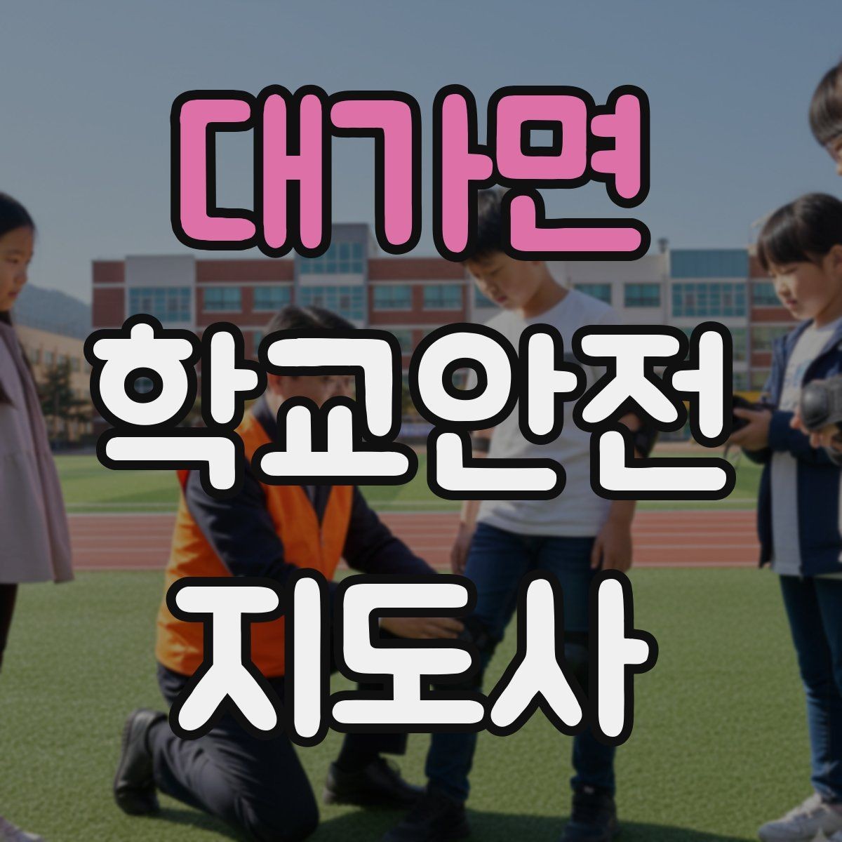대가면 학교안전지도사 자격증 학교 현장 안전의 기본 원칙
