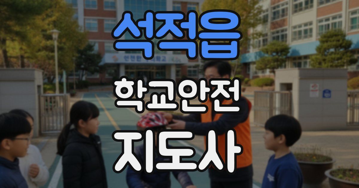 석적읍 학교안전지도사 자격증