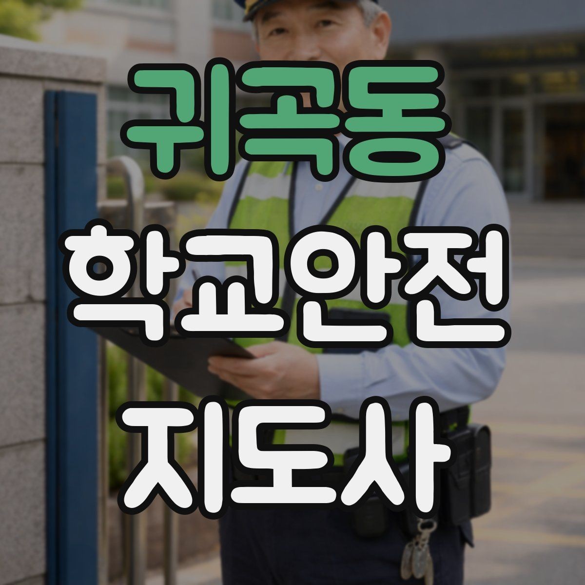 귀곡동 학교안전지도사 자격증 현장학습 이동 동선 안전 점검 방법