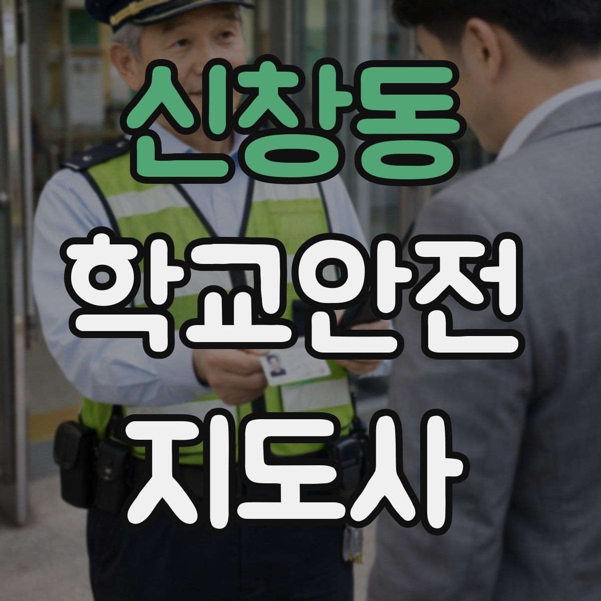 신창동 학교안전지도사 자격증 보호자 교사와 협력하는 방법