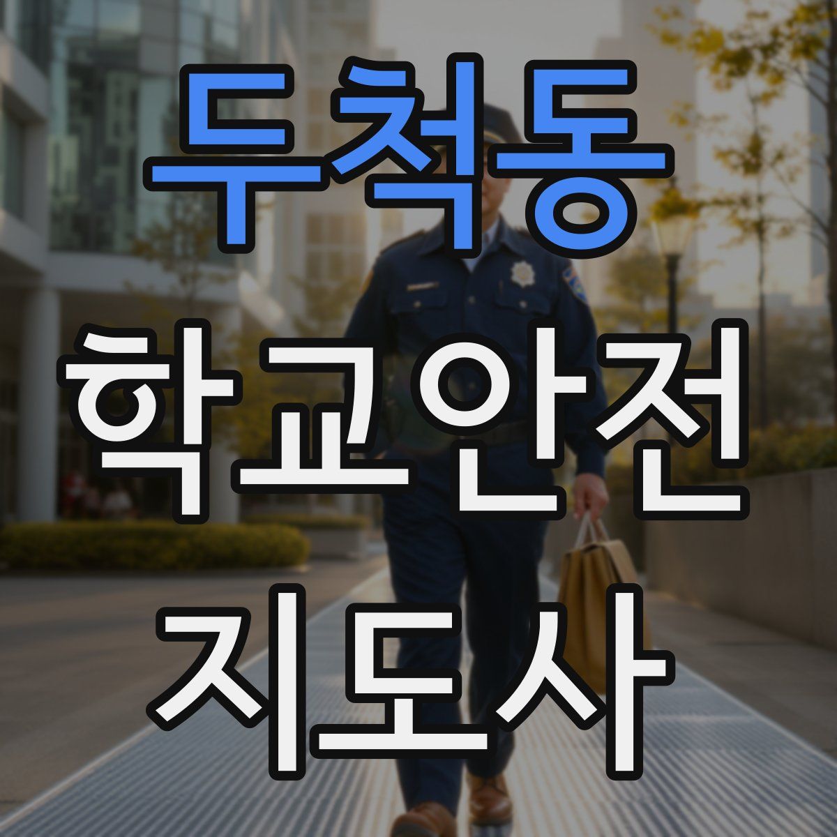 두척동 학교안전지도사 자격증