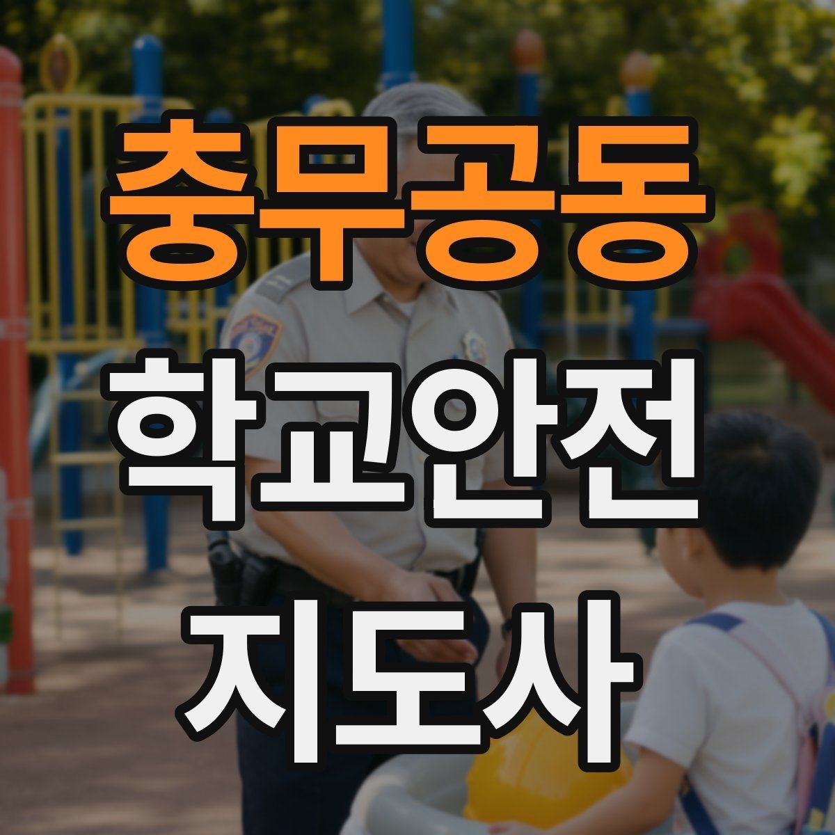 충무공동 학교안전지도사 자격증 출입자 관리가 중요한 이유를 쉽게 설명