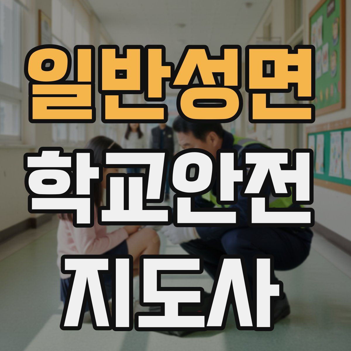 일반성면 학교안전지도사 자격증