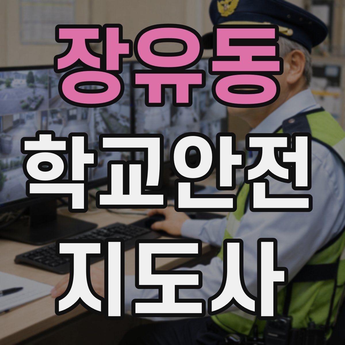 장유동 학교안전지도사 자격증 우천 강설 시 등하교 안전 운영