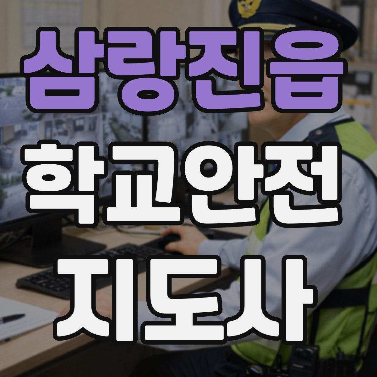 삼랑진읍 학교안전지도사 자격증