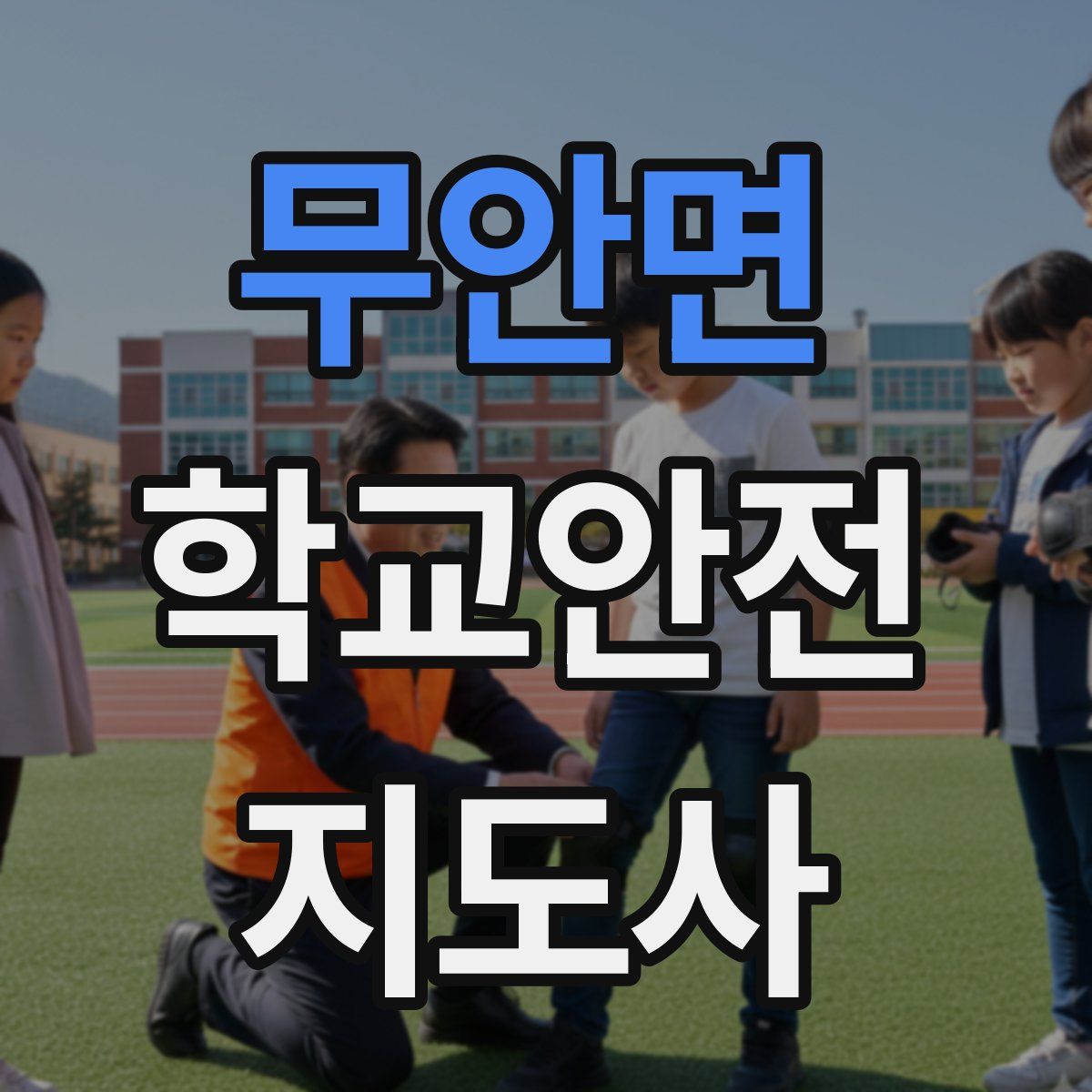 무안면 학교안전지도사 자격증